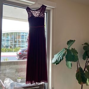 David’s bridal bridesmaid dress